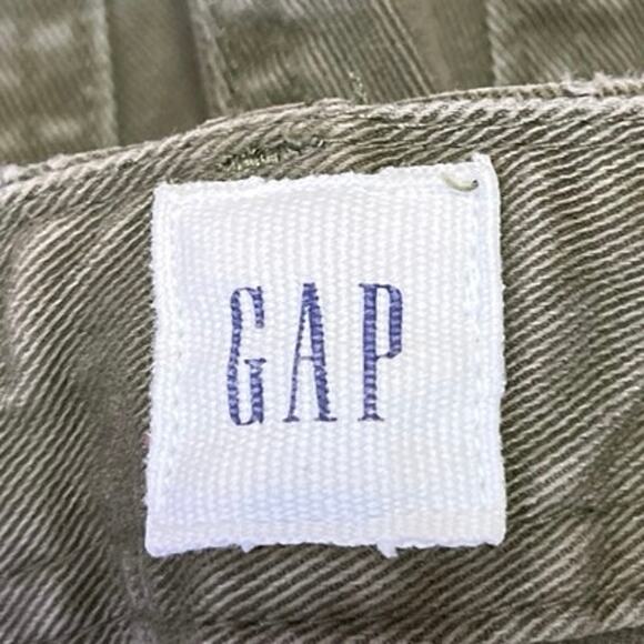 GAP Women's Olive Green Mid Rise Skinny Leg Ankle Boyfriend Jeans Pants Size 4 - Picture 4 of 6